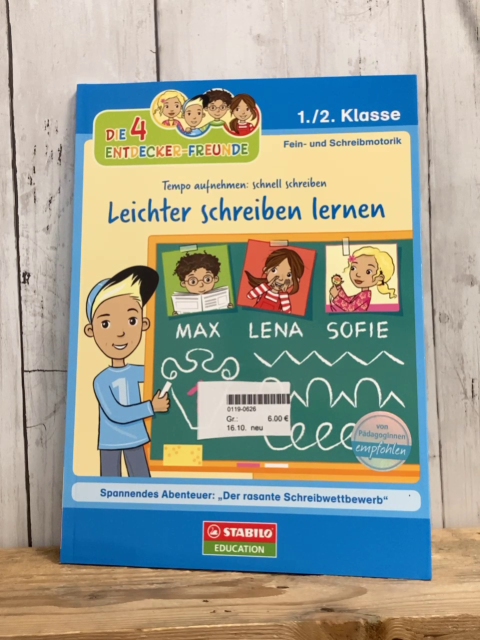neu Kreativheft  Leichter schreiben lernen Tempo aufnehmen: schnell schreiben 
