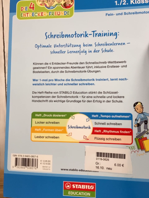 neu Kreativheft  Leichter schreiben lernen Tempo aufnehmen: schnell schreiben 