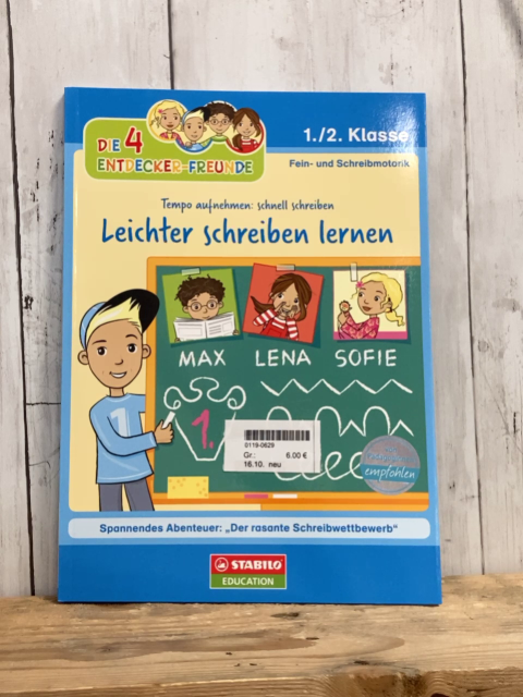 neu Kreativheft  Leichter schreiben lernenTempo aufnehmen: schnell schreiben 