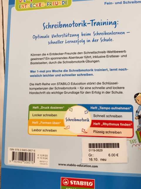 neu Kreativheft  Leichter schreiben lernenTempo aufnehmen: schnell schreiben 