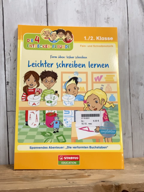 neu Kreativheft  Leichter schreiben lernen Form üben: lesbar schreiben 