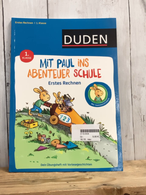 neu Kreativheft  Mit Paul ins Abenteuer Schule Erstes Rechnen 