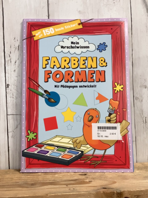 neu Kreativheft  Farben & Formen 