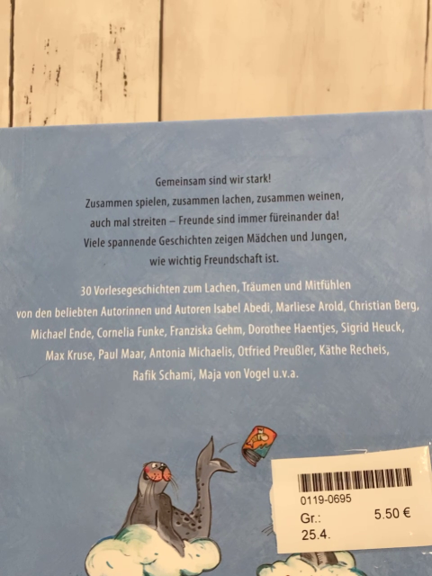   Buch Das Vorlosebuch für kleine starke Freunde 