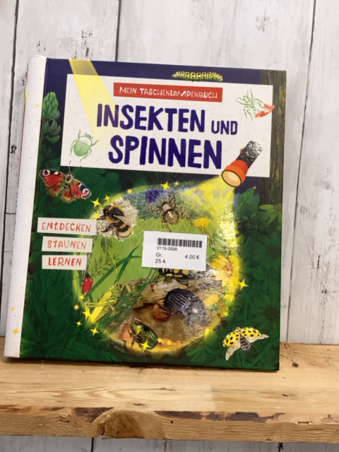   Pappbuch Insekten und Spinnen