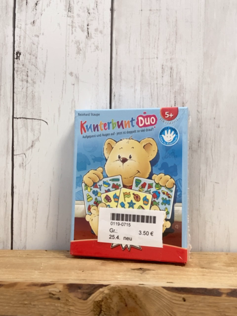 neu  Kartenspiel  Kunterbunt Duo 