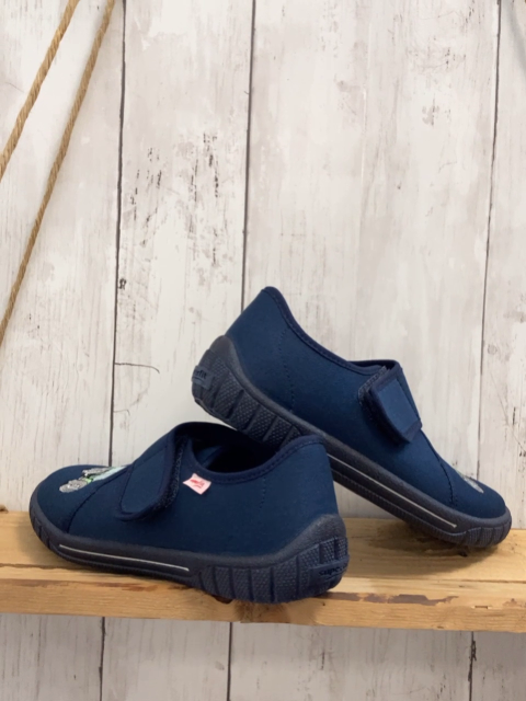 neu Superfit  Hausschuhe Gr. 35  blau Traktor 