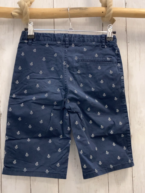 Zara  Shorts  Gr. 140  blau weißer Druck Bund verstellbar 