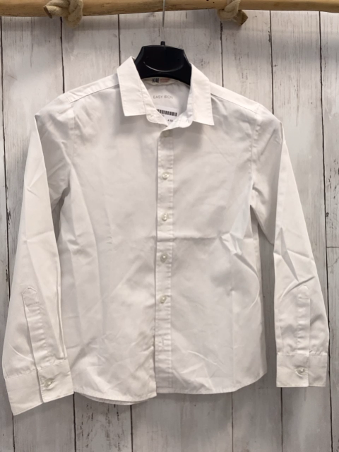 H&M  Hemd  Gr. 134  weiß 