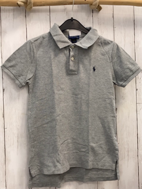 Ralph Lauren  T-Shirt  Gr. 128  grau Polokragen 