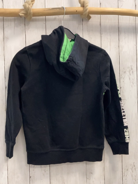 Minecraft  Pullover  Gr. 134/140  schwarz Kapuze Schrift Minecraft 