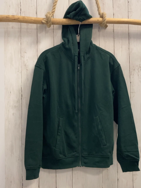 H&M Sweatjacke Gr. S grün Kapuze
