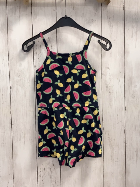 Name it  Playsuit  Gr. 92  schwarz Melonen Zitronen 