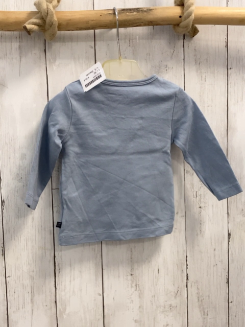 Staccato  Langarmshirt  Gr. 62  hellblau dunkelblaue Schrift 