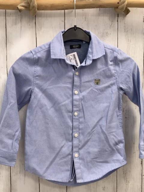 Next  Hemd  Gr. 104  hellblau 