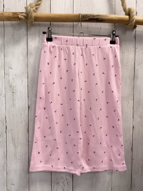   Hose  Gr. 104  rosa Struktur Blumen 