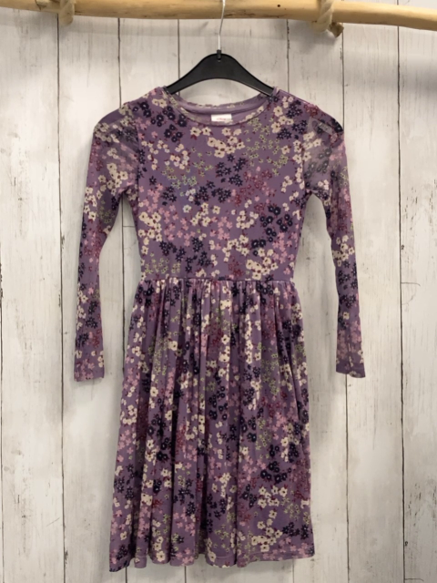 S´Oliver  Kleid  Gr. 122  lavendel bunte Blumen 