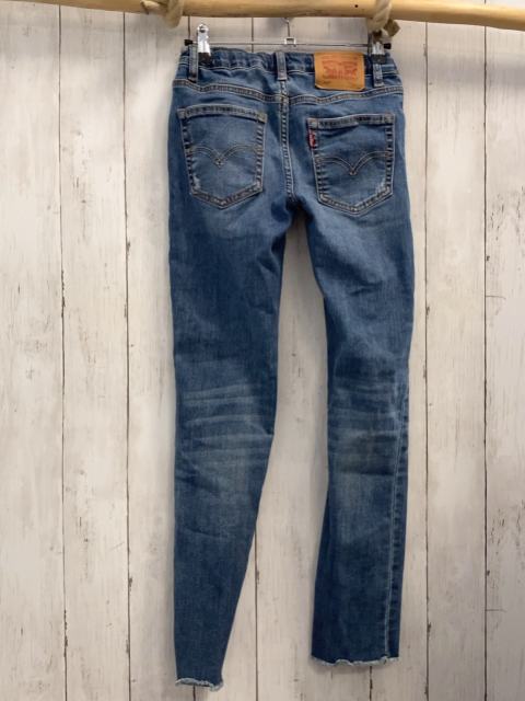 Levi´s  Hose  Gr. 152  blau Jeans Bund verstellbar