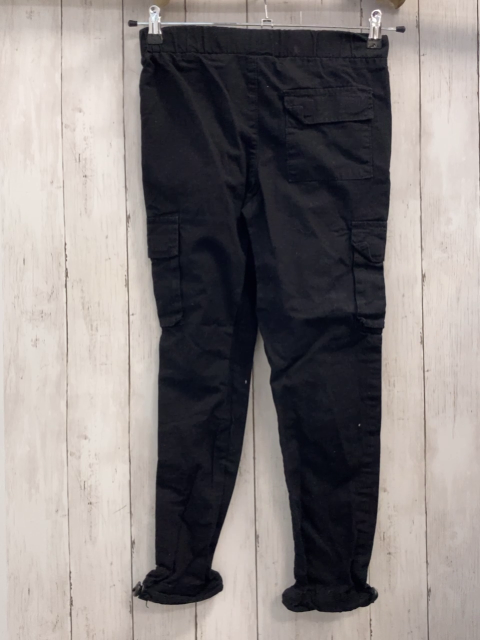   Hose  Gr. 152  schwarz Gummizugbund mit Gürtel 