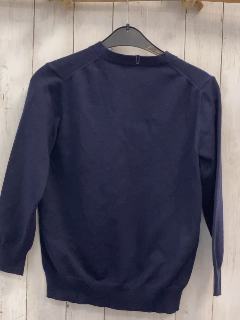   Pullover  Gr. 146  blau Strick 