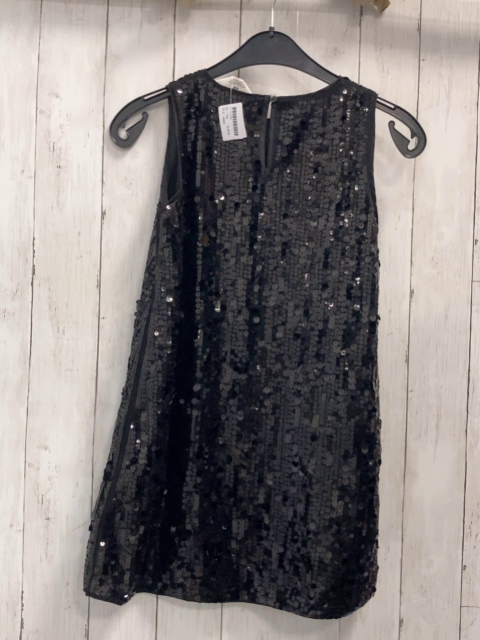 H&M  Kleid  Gr. 134  schwarz Pailetten 