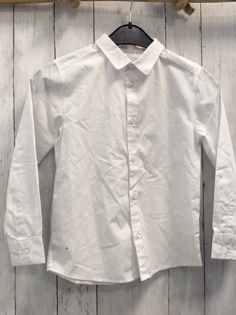 H&M  Hemd  Gr. 128  weiß 