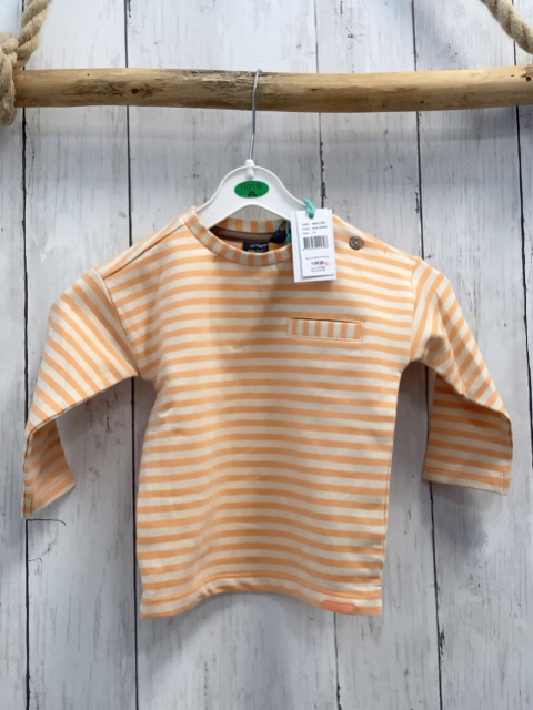 neu Babyface  Langarmshirt  Gr. 74   orange creme Streifen NP 22,95 € red auf 11,5 € 