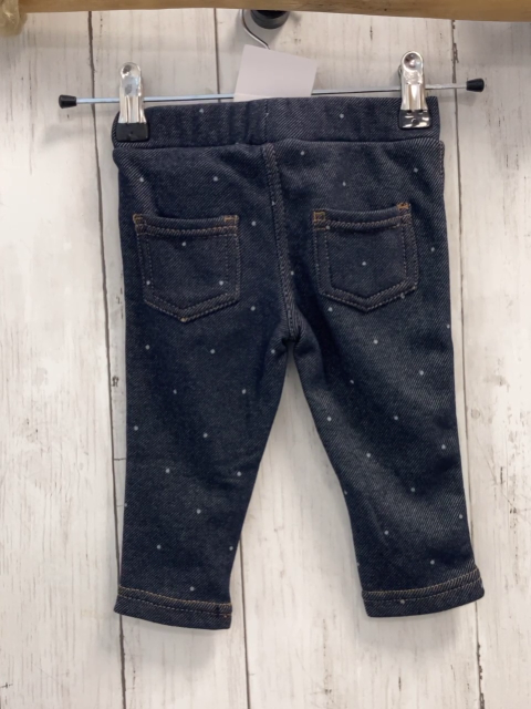 neu  Thermojeggings  Gr. 74  grau hellgrau Punkte orange Nähte NP 11,99 € red auf 9,99 € 