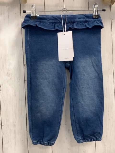 neu Name it  Jeggings  Gr. 86  blau jeans Rüschenbund NP 19,99 € red auf 10 € 