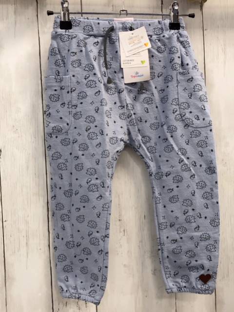 neu  Jogginghose  Gr. 92  hellblau graue Igel Eicheln NP 12,99 € red auf 10,99€ 