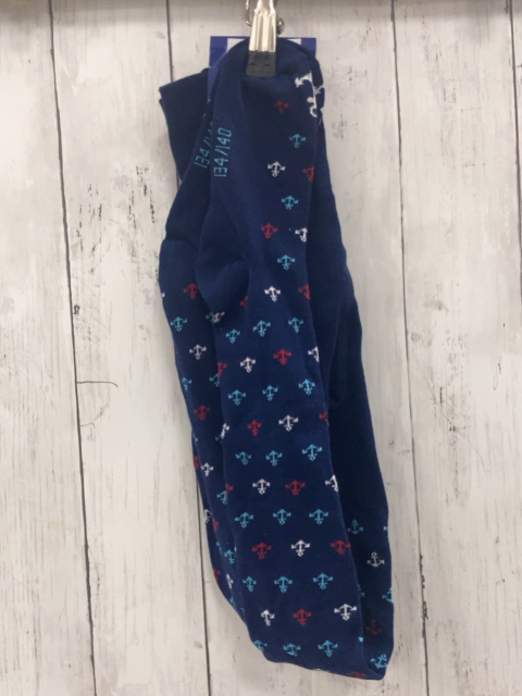 neu Babauba Strumpfhose  Gr. 134/140  blau bunte Anker