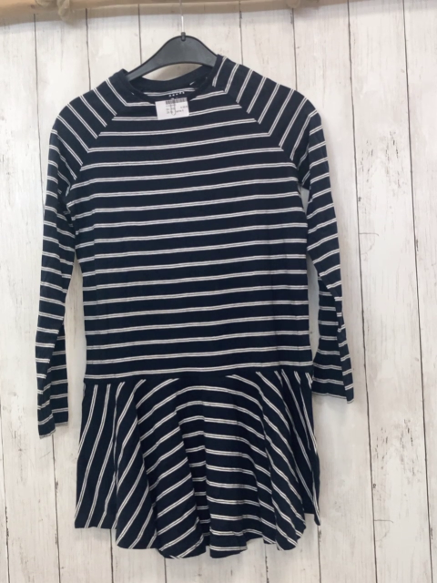 name it Kleid Gr. 152  blau weiße Streifen