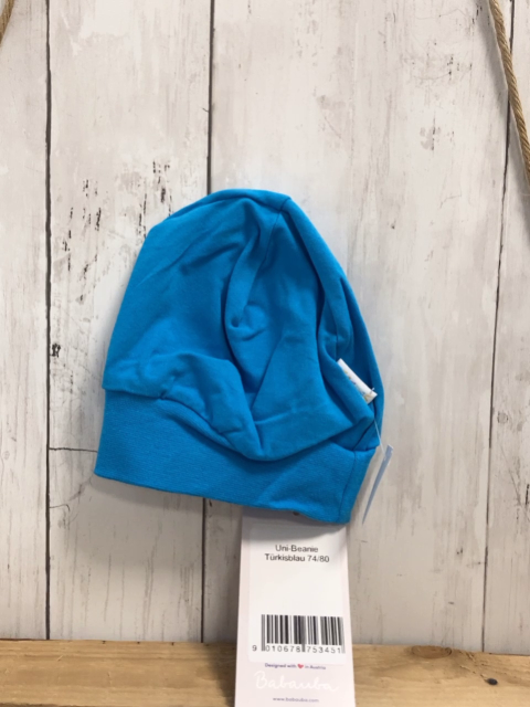neu Babauba  Hut  Gr. 74/80  türkisblau 