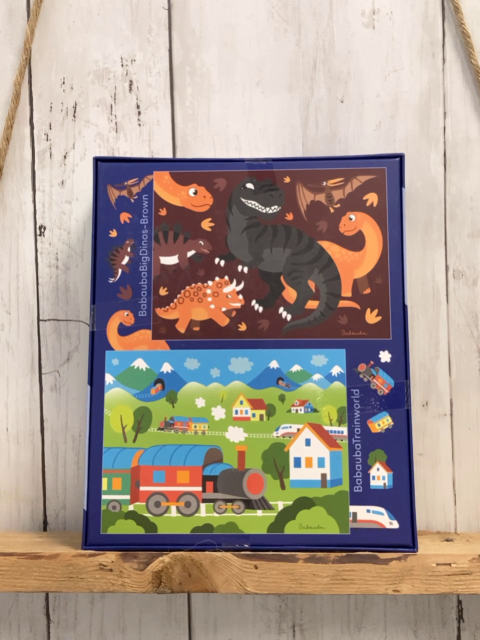 neu Babauba  Puzzle  Gr. 100  Tramworld / Dinos-Brown