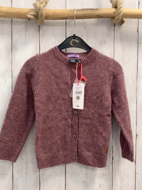 neu Babyface  Strickjacke  Gr. 98  altrosa grau meliert 