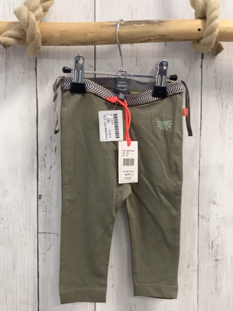 neu Babyface  Leggings  Gr. 68  grau Zackenstreifenbund mit goldenem GLitzerstreifen