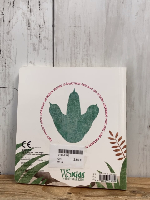   Pappbuch Die Babydinos Eine Zahnbürste für Rex 