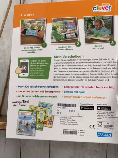   Pappbuch mein Vorschulbuch 