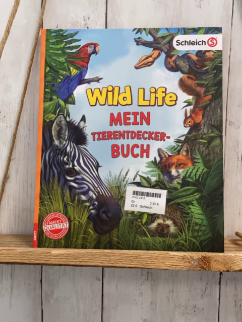 Schleich  Buch Wild Life Mein Tierentdeckerbuch