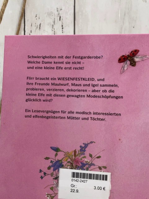   Buch Die kleine Elfe braucht ein neues Kleid 
