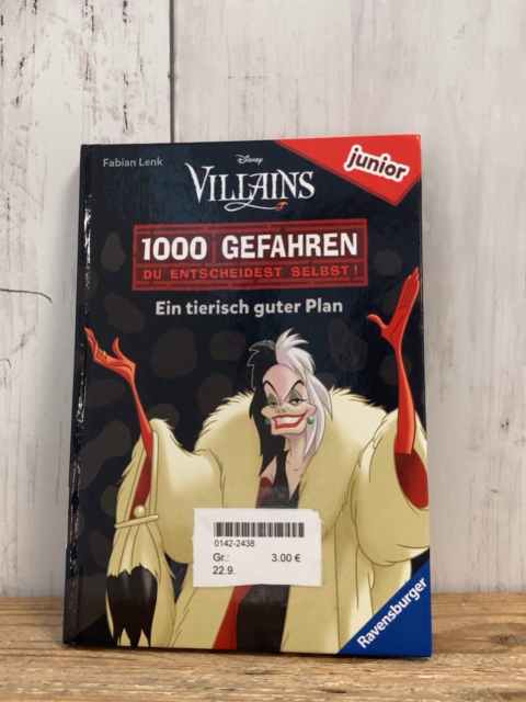   Buch Villains 1000 Gefahren Ein tierisch guter Plan