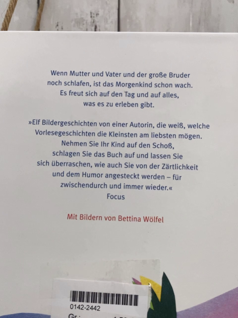   Buch Geschichten vom Morgenkind 