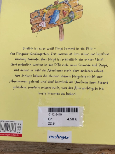   Buch Piripi Vorlesegeschichten 