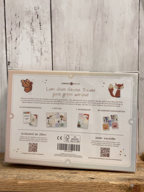 neu  Kreativspiel Träumerle Board Vision board kit für Kinder 