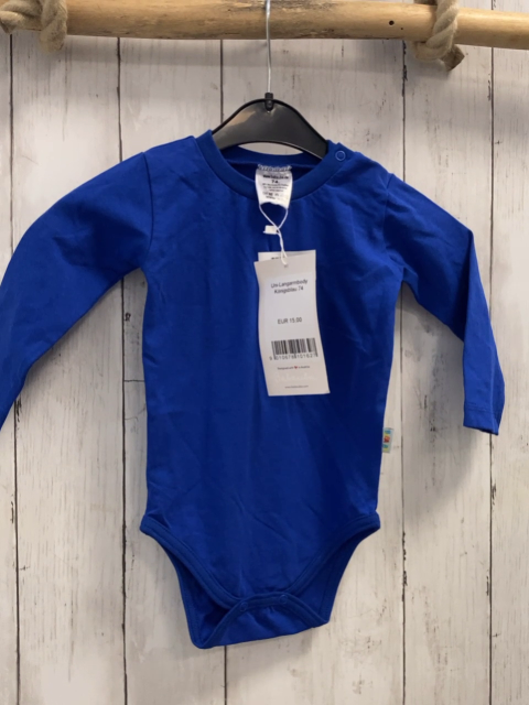 neu Babauba Body Gr. 74  blau lang