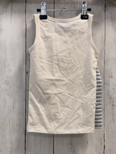 neu 2 Paar U-Hemden Gr. 86  beige Bär + hellblau weiß schwarz Streifen