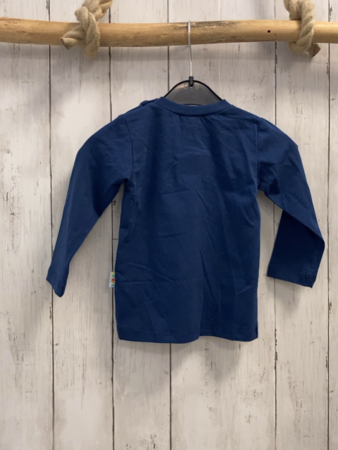 neu Babauba Langarmshirt Gr. 80  dunkelblau