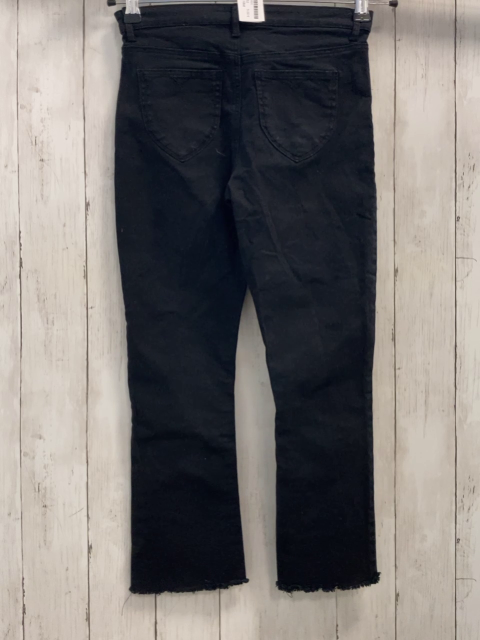 H&M Hose Gr. 152  schwarz Jeans Bund verstellbar