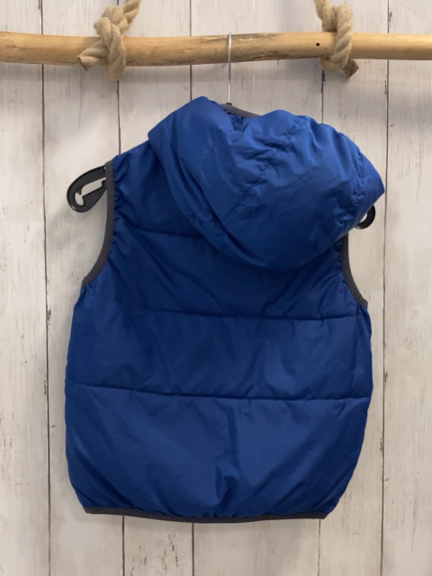 Benetton Weste Gr. 110  blau schwarzer Bund
