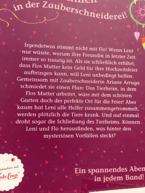   Buch Die Zauberschneiderei Ein Kleid zum Träumen 
